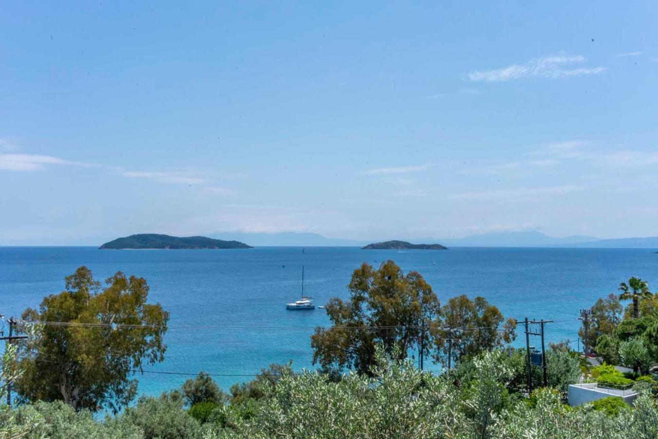 Ftelia House Villa Skiathos Town Bagian luar foto